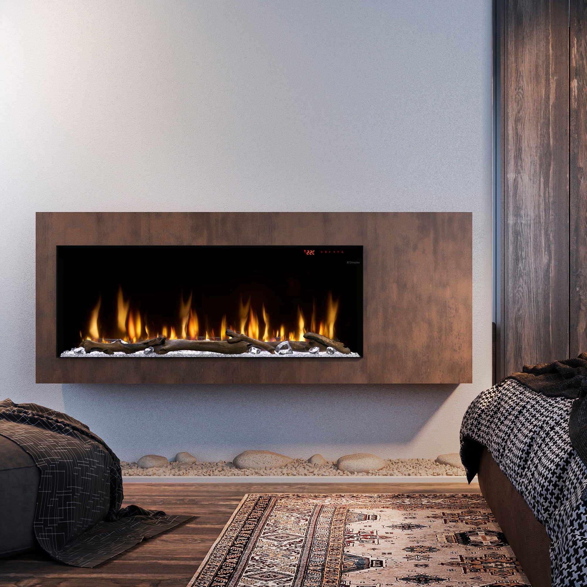 Dimplex - Ignite Bold 50" Built-in Linear Electric Fireplace