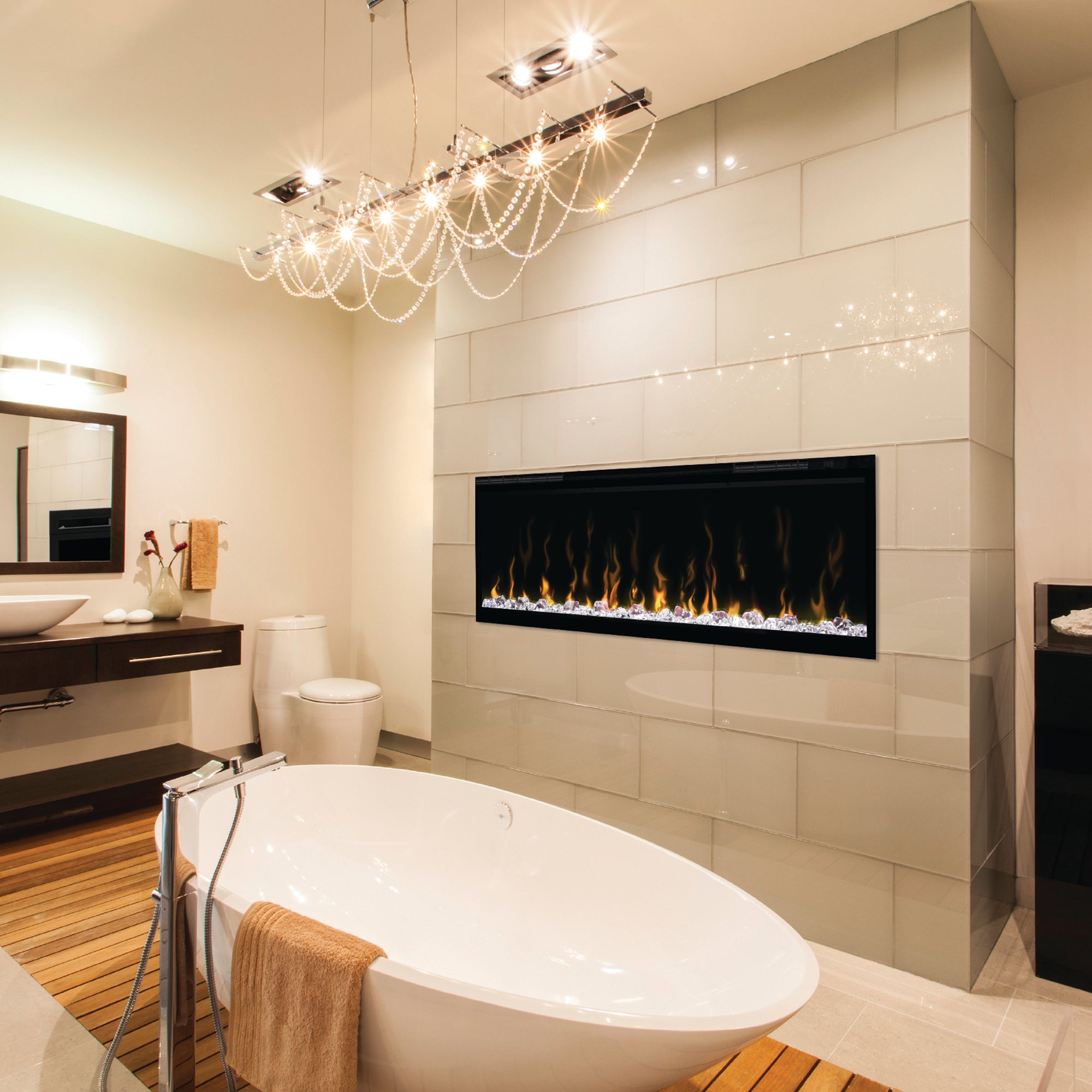 Dimplex - IgniteXL 50" Built-in Linear Electric Fireplace