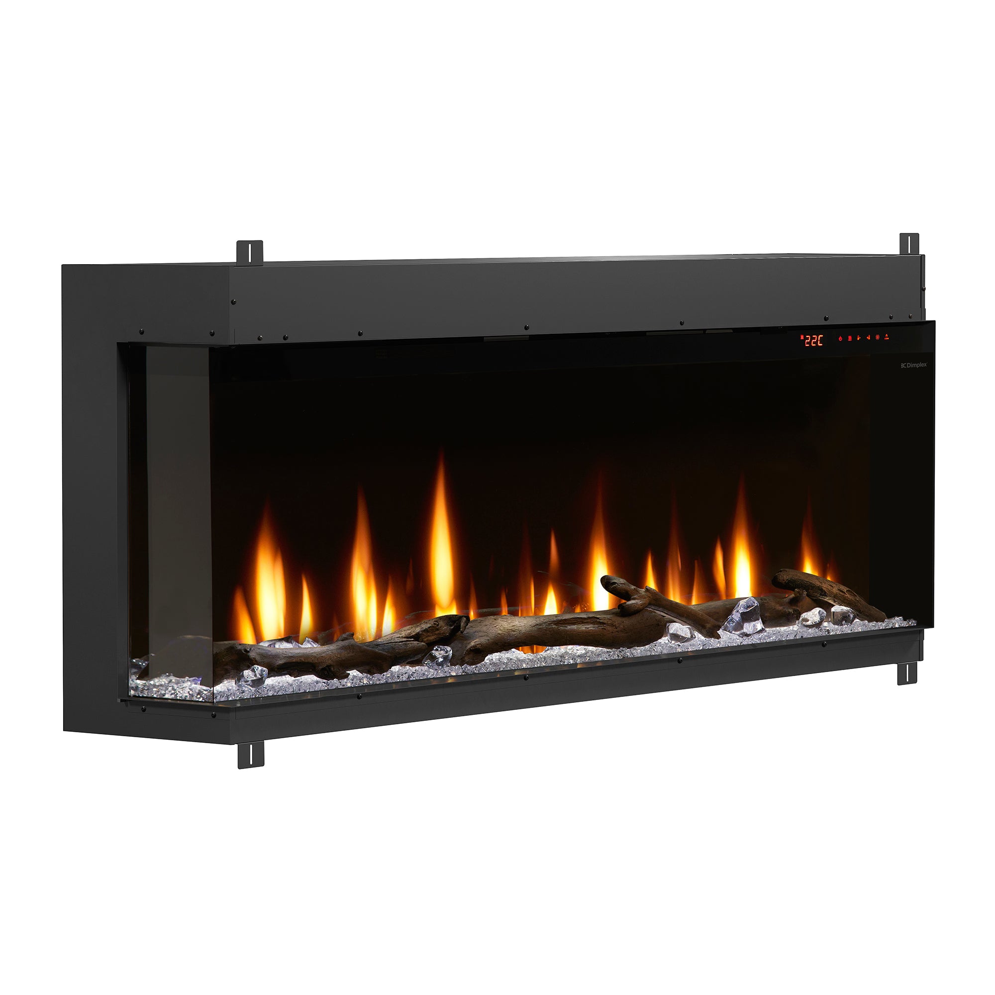 Dimplex - Ignite Bold 60" Built-in Linear Electric Fireplace