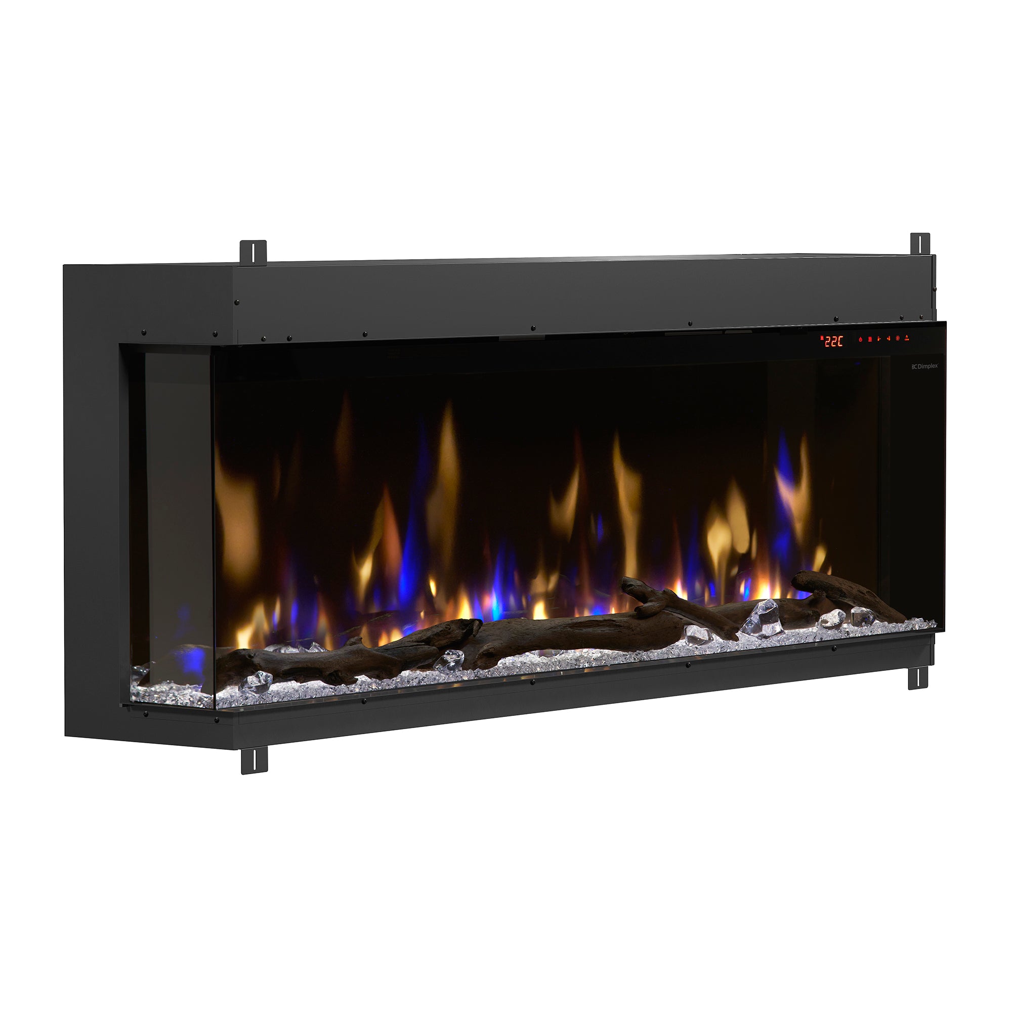 Dimplex - Ignite Bold 60" Built-in Linear Electric Fireplace