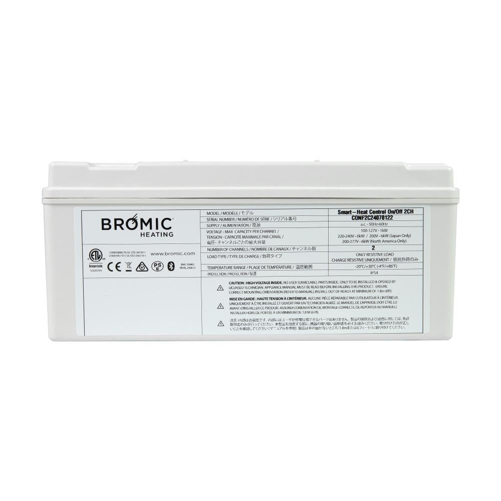Bromic Heating - Affinity - Smart Heat On-Off Control - Multiple Channels