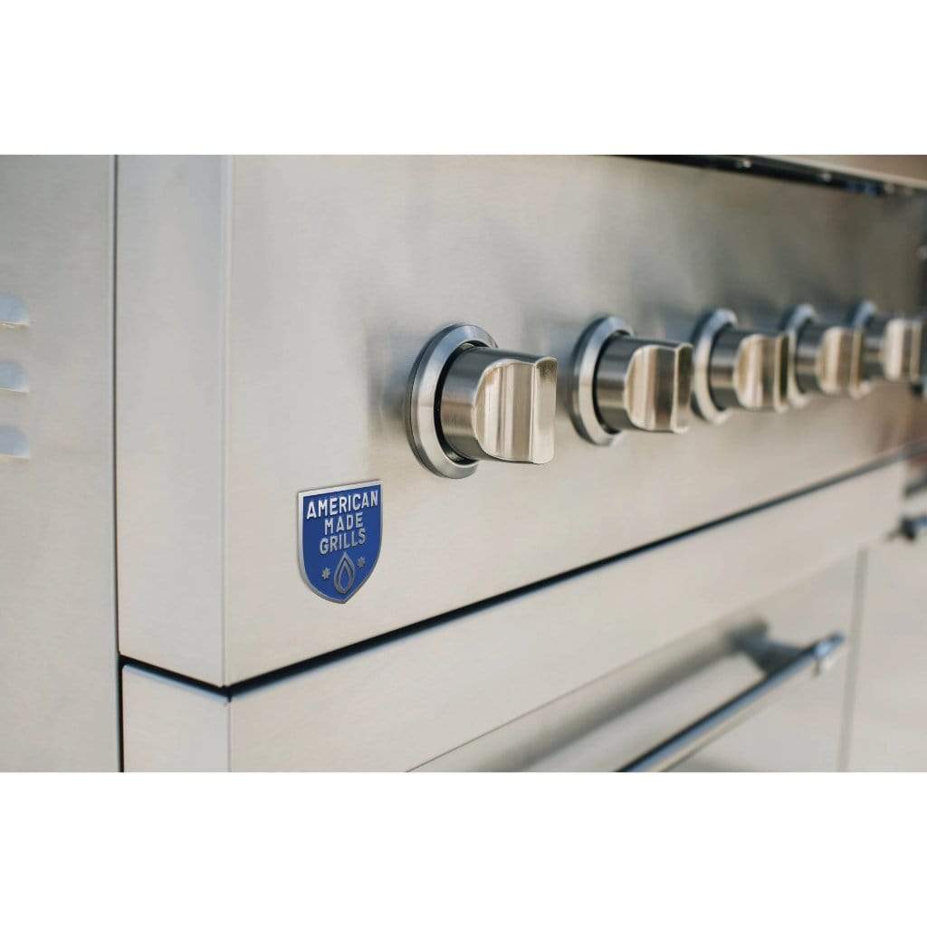 American Made Grills – Encore 54" Hybrid Built-In Gas Grill