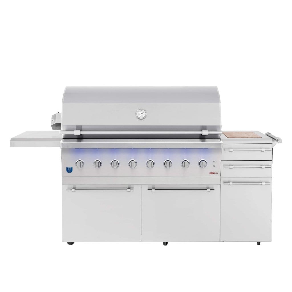 American Made Grills – Encore 54" Hybrid Freestanding Gas Grill