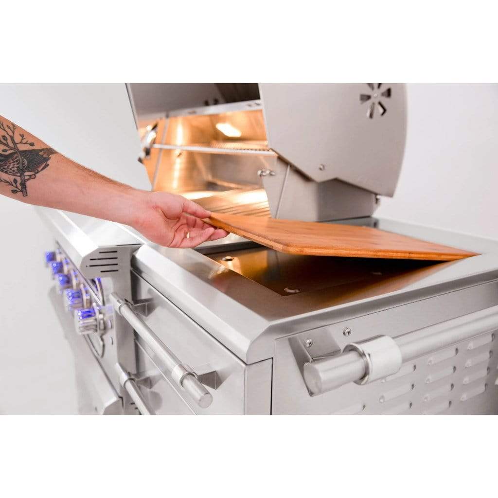 American Made Grills – Muscle 36" Hybrid Freestanding Gas Grill