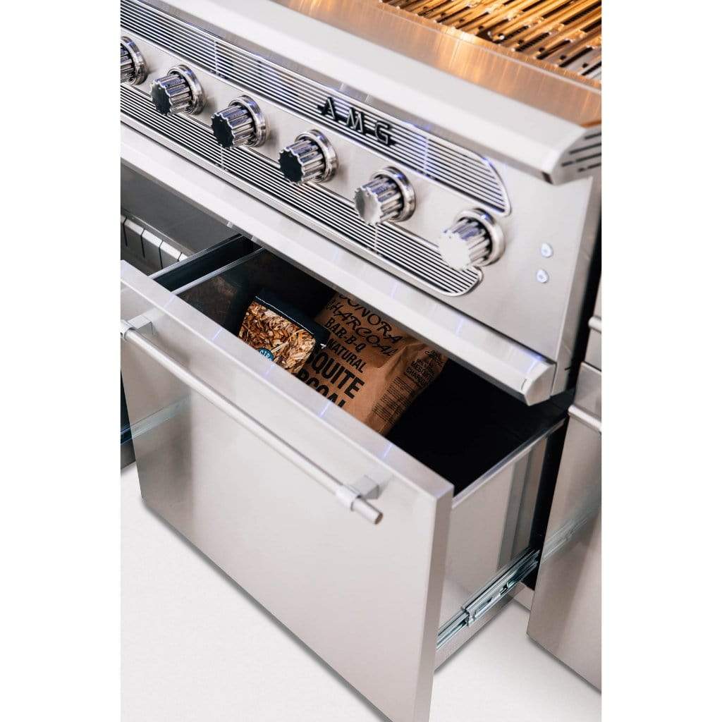 American Made Grills – Muscle 54" Hybrid Freestanding Gas Grill