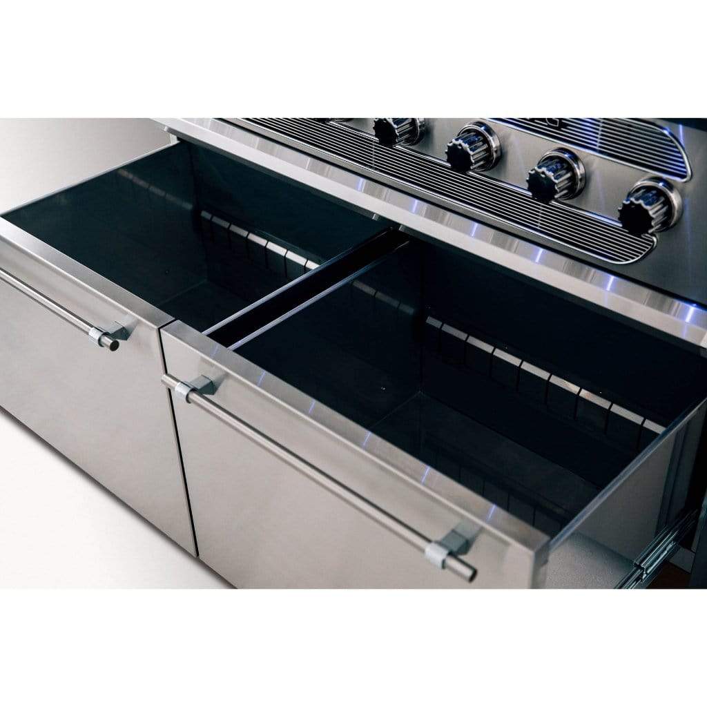 American Made Grills – Muscle 54" Hybrid Freestanding Gas Grill