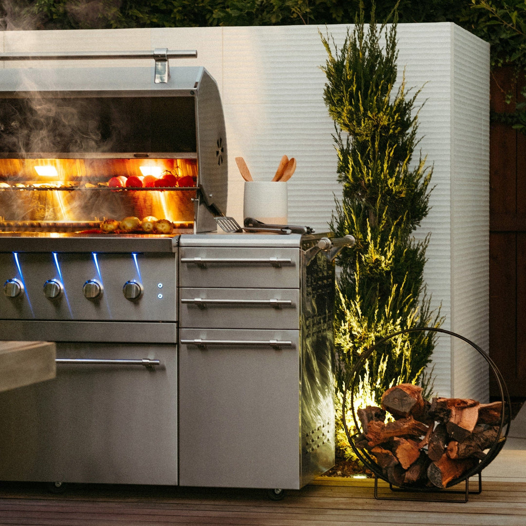 American Made Grills – Encore 36" Hybrid Freestanding Gas Grill