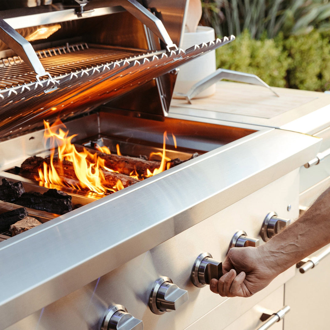 American Made Grills – Encore 36" Hybrid Freestanding Gas Grill