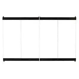 Astria - 42-inch Black Standard Bi-Fold Glass Door