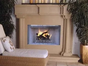 Astria - 42 inch Tuscan Outdoor Open-Hearth Wood-Burning Fireplace