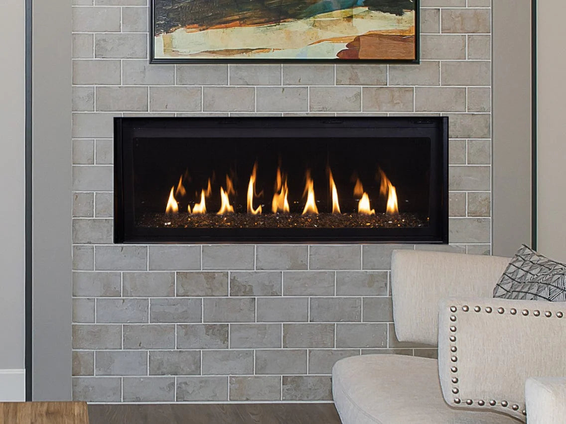 Astria - 48 inch Allume Linear Contemporary Direct Vent Fireplace