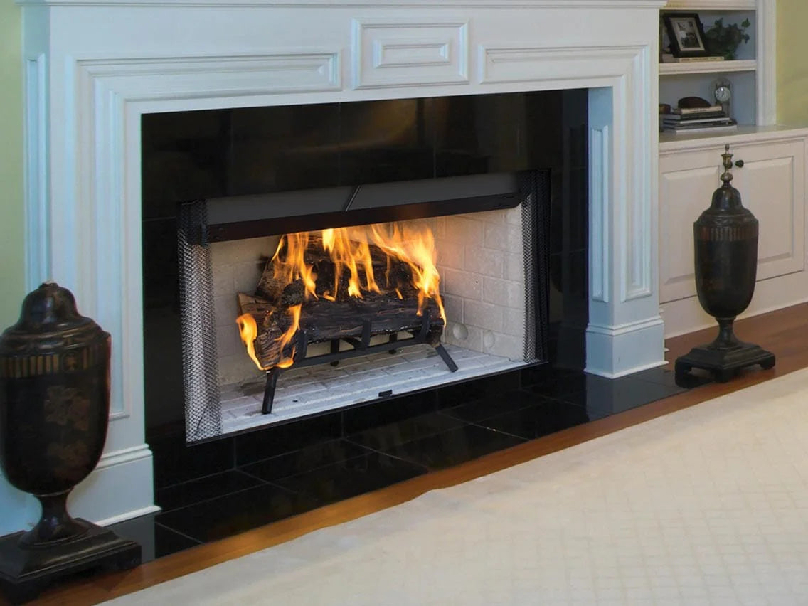 Astria - 36-inch Craftsman Open-Hearth Wood-Burning Fireplace