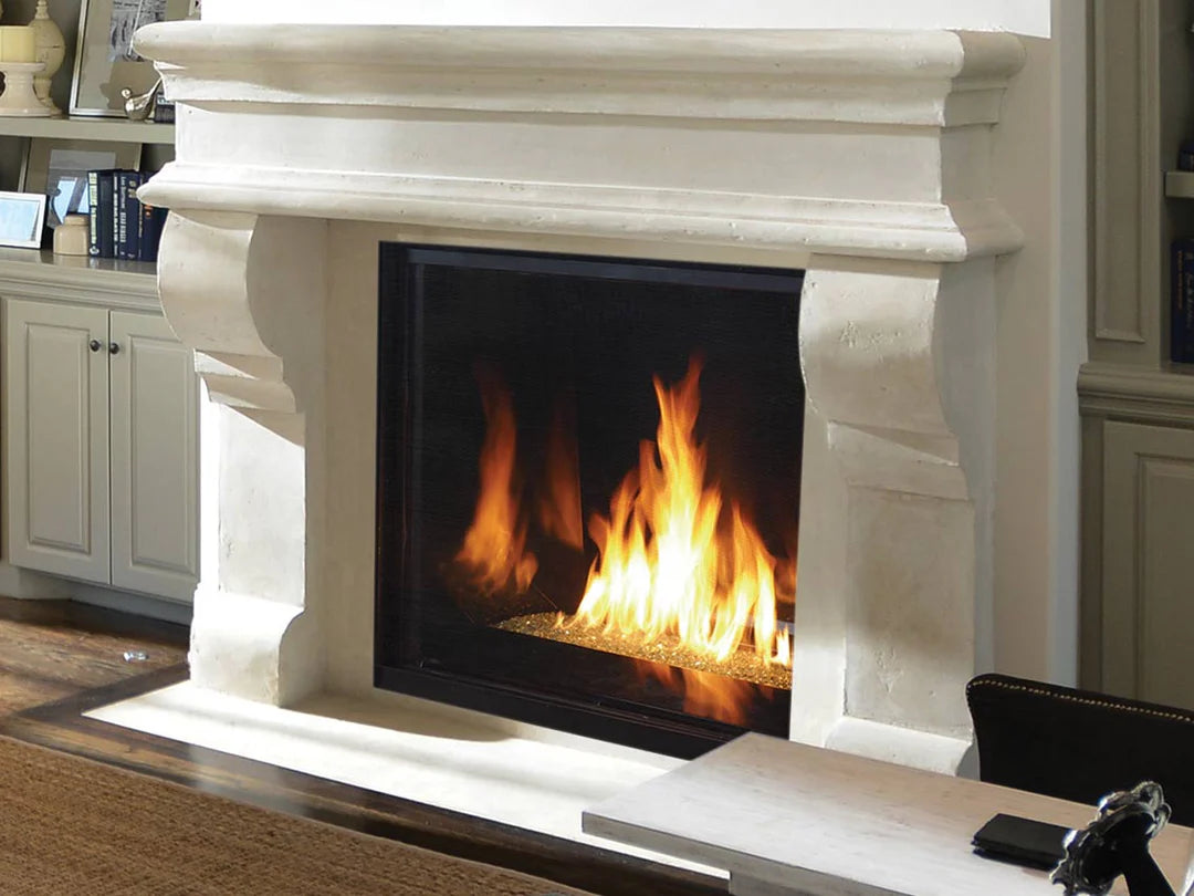 Astria - 45 inch DLX CD Direct-Vent Fireplace