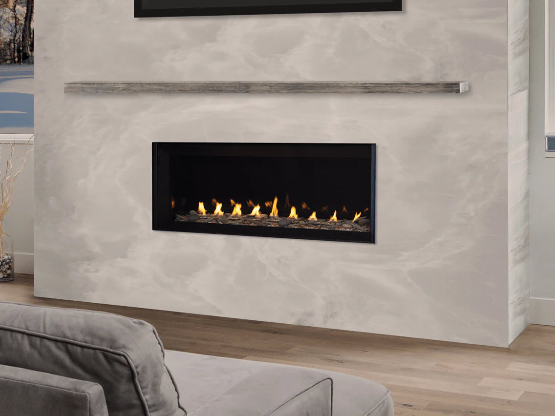 Astria - 48 inch Omega DLX Linear Vent-Free Gas Fireplace