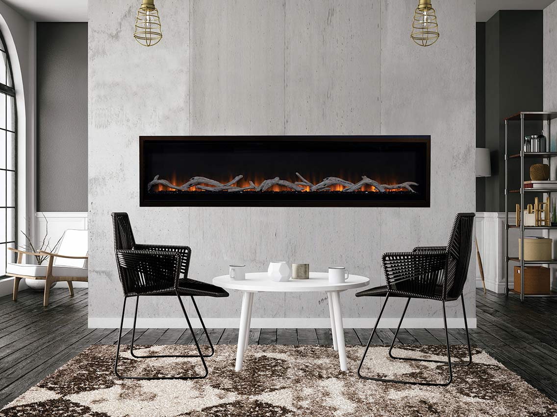 Astria - 72 inch Plexus Series Contemporary Electric Fireplace