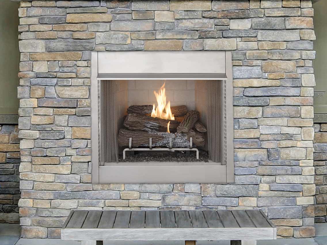 Astria - 36 inch Starlite Outdoor Vent-Free Firebox