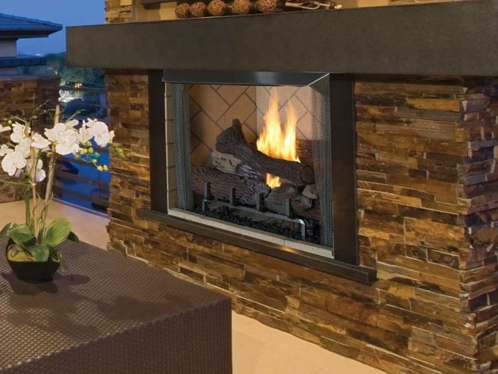Astria - 36 inch Venetian Outdoor Vent-Free Firebox