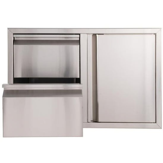 Buck Stove - Buck Grill 32-Inch 304SS Access Door / Double Drawer Combo
