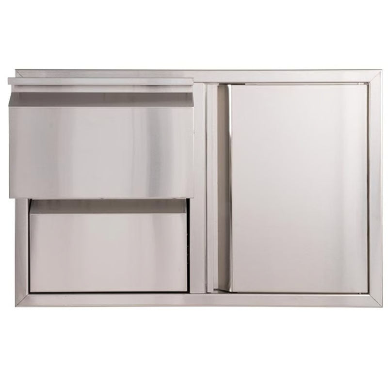 Buck Stove - Buck Grill 32-Inch 304SS Access Door / Double Drawer Combo