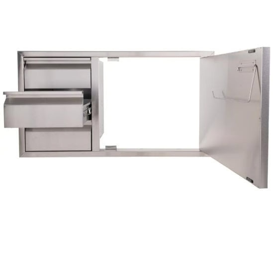 Buck Stove - Buck Grill 39-Inch 304SS Access Door / Triple Drawer Combo