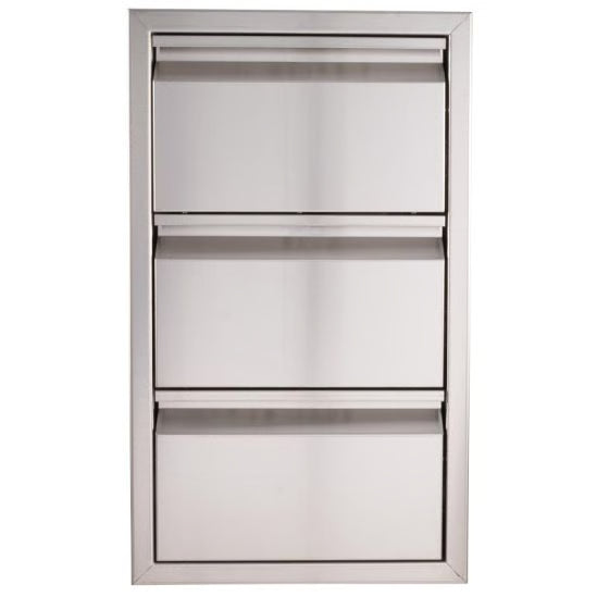 Buck Stove - Buck Grill 16-Inch 304SS Triple Access Drawer