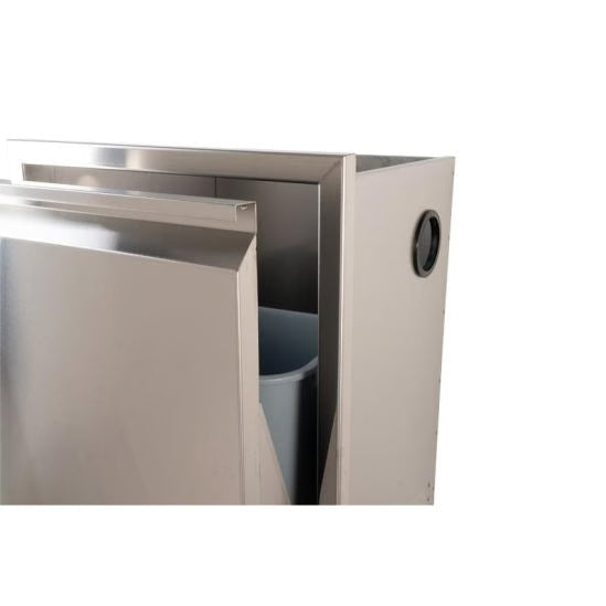 Buck Stove - Buck Grill 20-Inch 304SS Roll-Out Trash Bin / Propane Tank Drawer