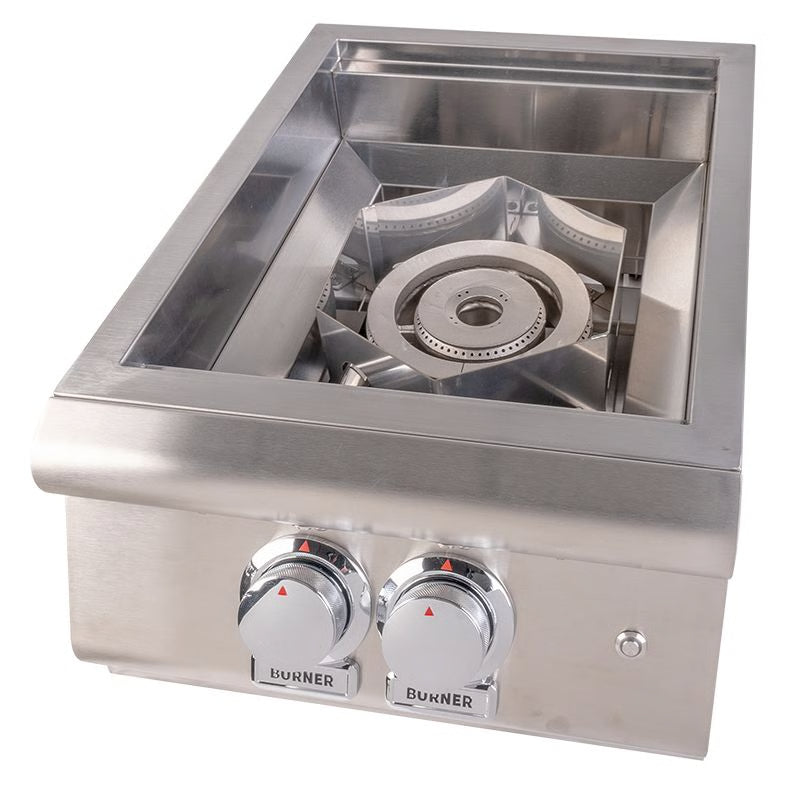 Buck Stove - Buck Grill Power Burner Built-In 60K BTU 304SS W/Lid