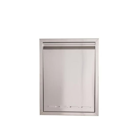 Buck Stove - Buck Grill 20-Inch 304SS Roll-Out Trash Bin / Propane Tank Drawer