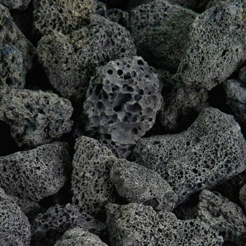 Astria - Decorative Volcanic Stones Fireplace Media