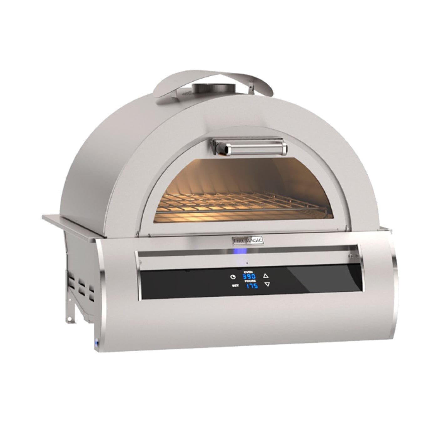 Fire Magic – Black Glass Pizza Oven with Touch-Screen and Thermostatic Control