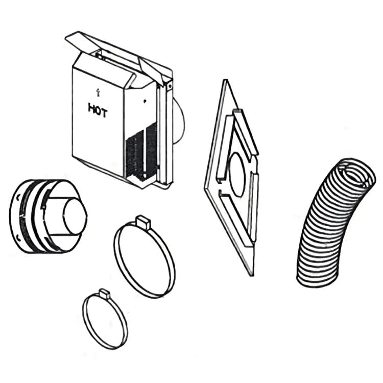 Astria - 12-inch Compressed Flex Vent
