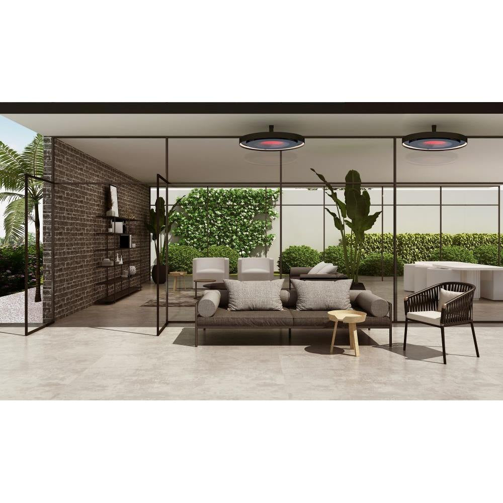 Bromic Heating - Eclipse Smart-Heat - 2900 Watt Electric Heater and Light With Twin Pole