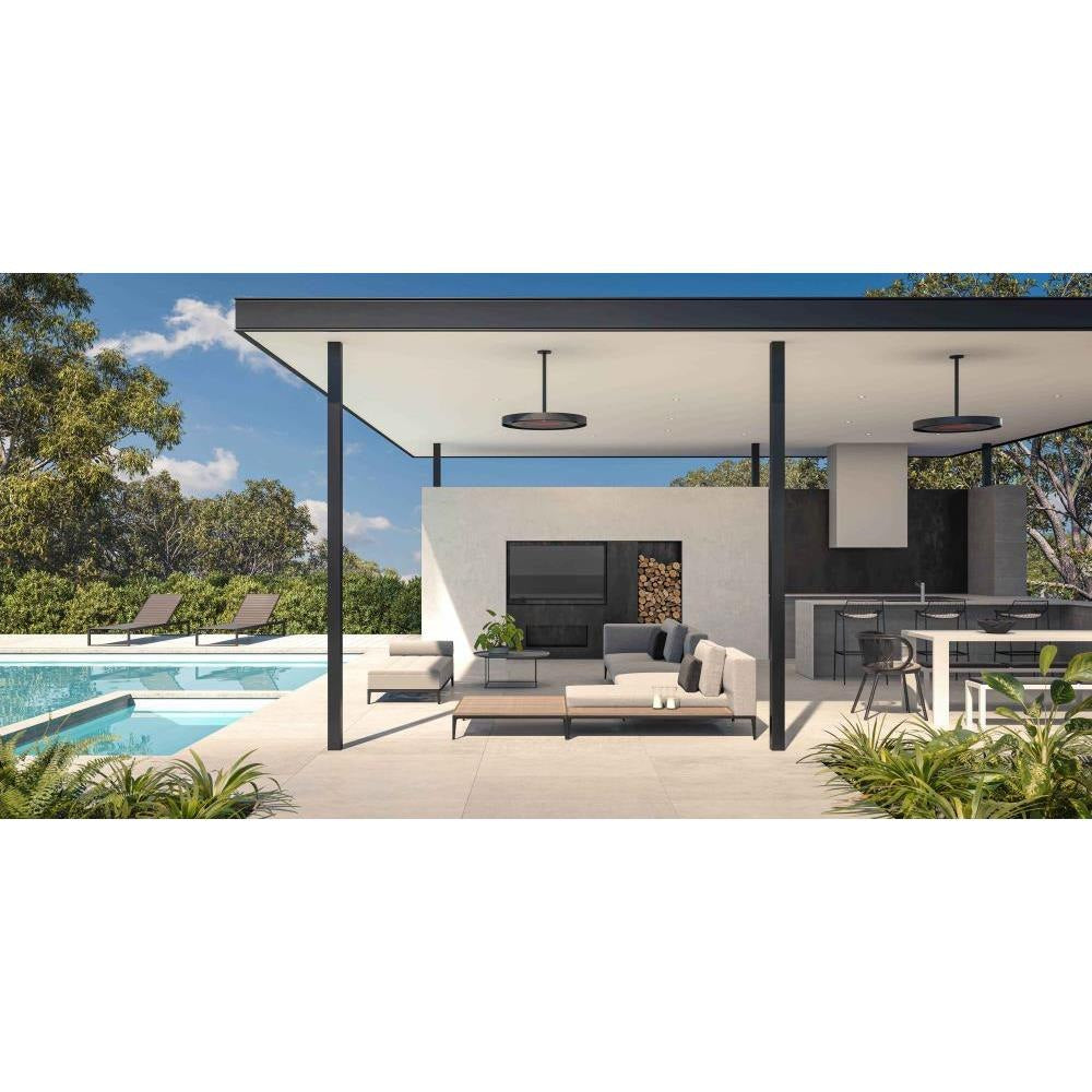 Bromic Heating - Eclipse Smart-Heat - 2900 Watt Electric Heater and Light With Twin Pole