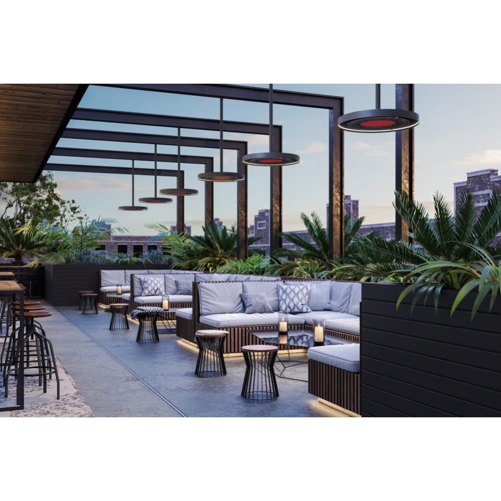 Bromic Heating - Eclipse Smart-Heat - 2900 Watt Electric Heater and Light With Twin Pole