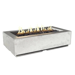 American Fyre Designs - Louvre GRFC Rectangle 56-Inch Fire Pit