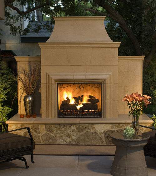 American Fyre Designs - Fireplace Screen for Petite Cordova and Grand Petite Cordova Models