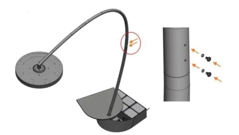 Bromic Heating - Eclipse Portable Arm Screws & O-Ring