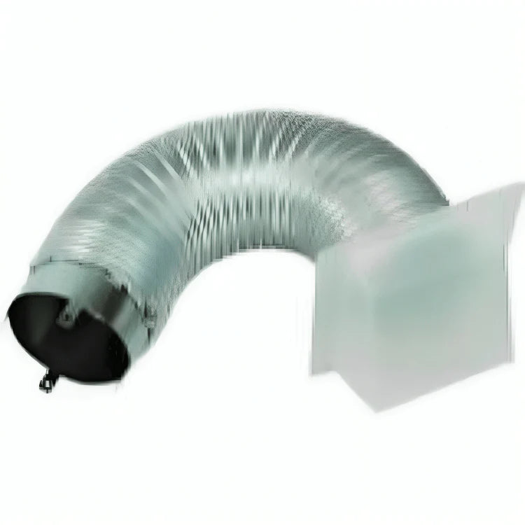 Astria 4-inch Outside Air Kit with Collar, Hood and 3' Flex Pipe AK4
