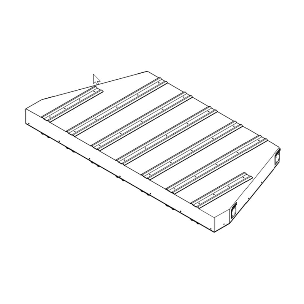 Astria - 48 inch Combustible Floor Protective Hearth Spacer