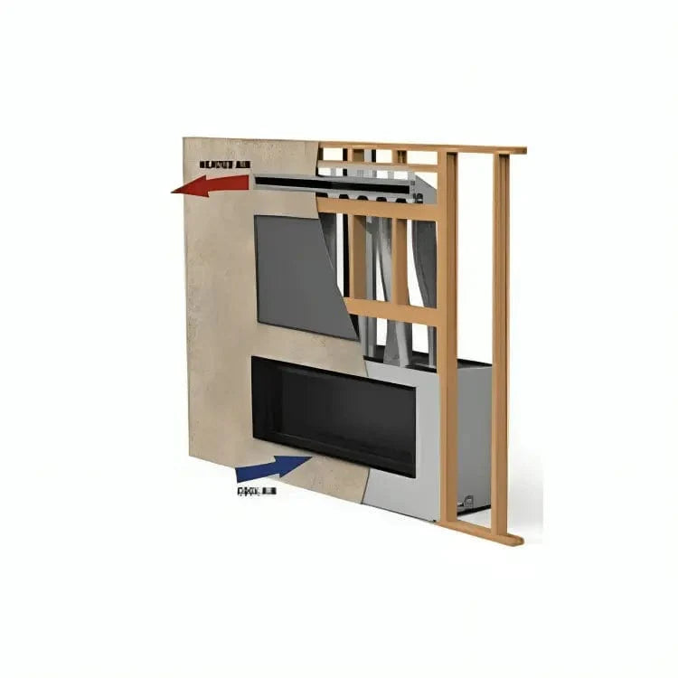 Astria - 45-inch HeatFlo Convection Air Circulation Kit