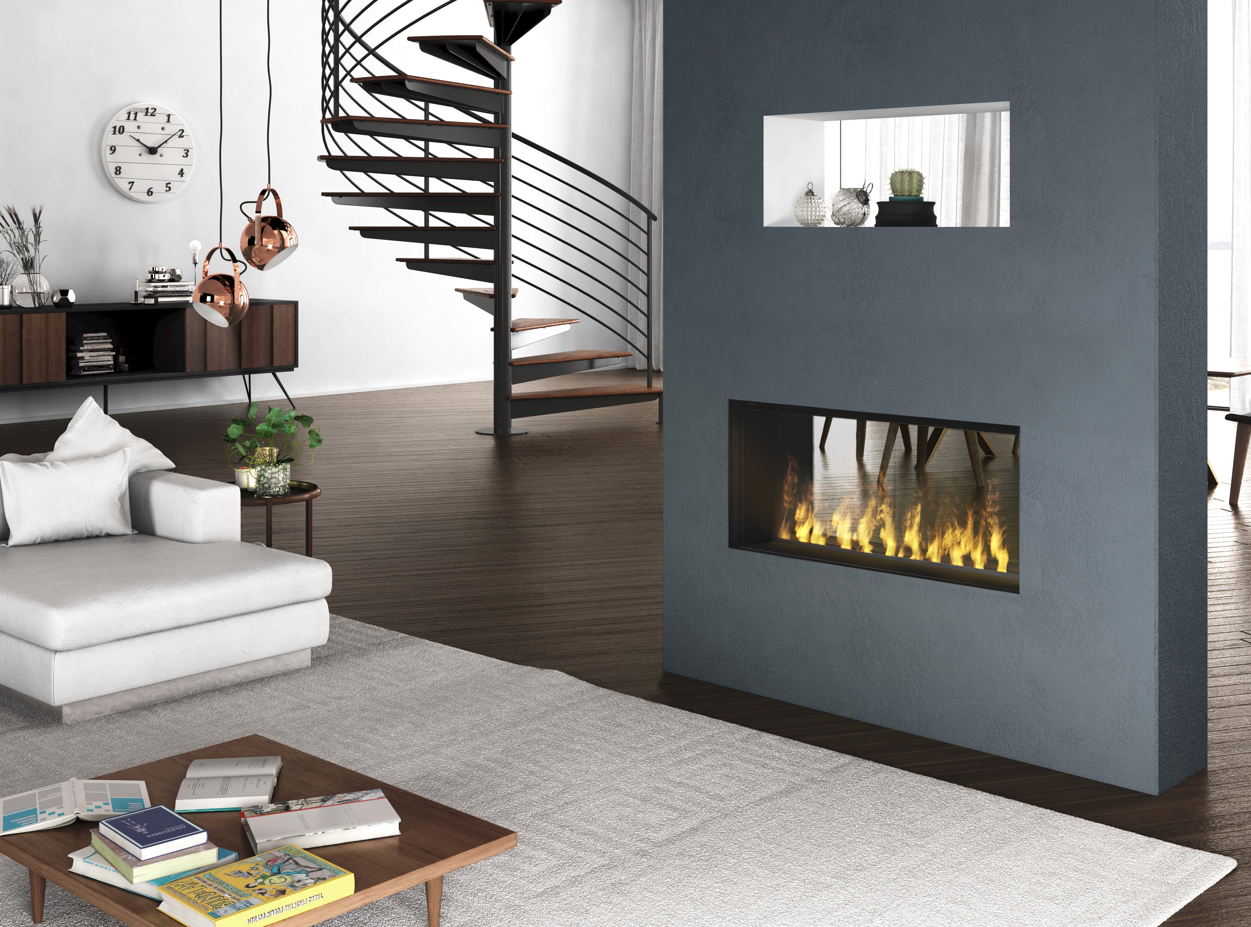 Dimplex - Professional Built-in 40" Box With Heat for CDFI1000-Pro